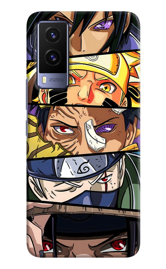 Naruto Character Vivo V21E 5G Hard Case Back Cover by Casekaro