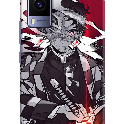 Demon Slayer Vivo V21E 5G Hard Case Back Cover by Casekaro