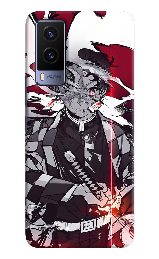 Demon Slayer Vivo V21E 5G Hard Case Back Cover by Casekaro
