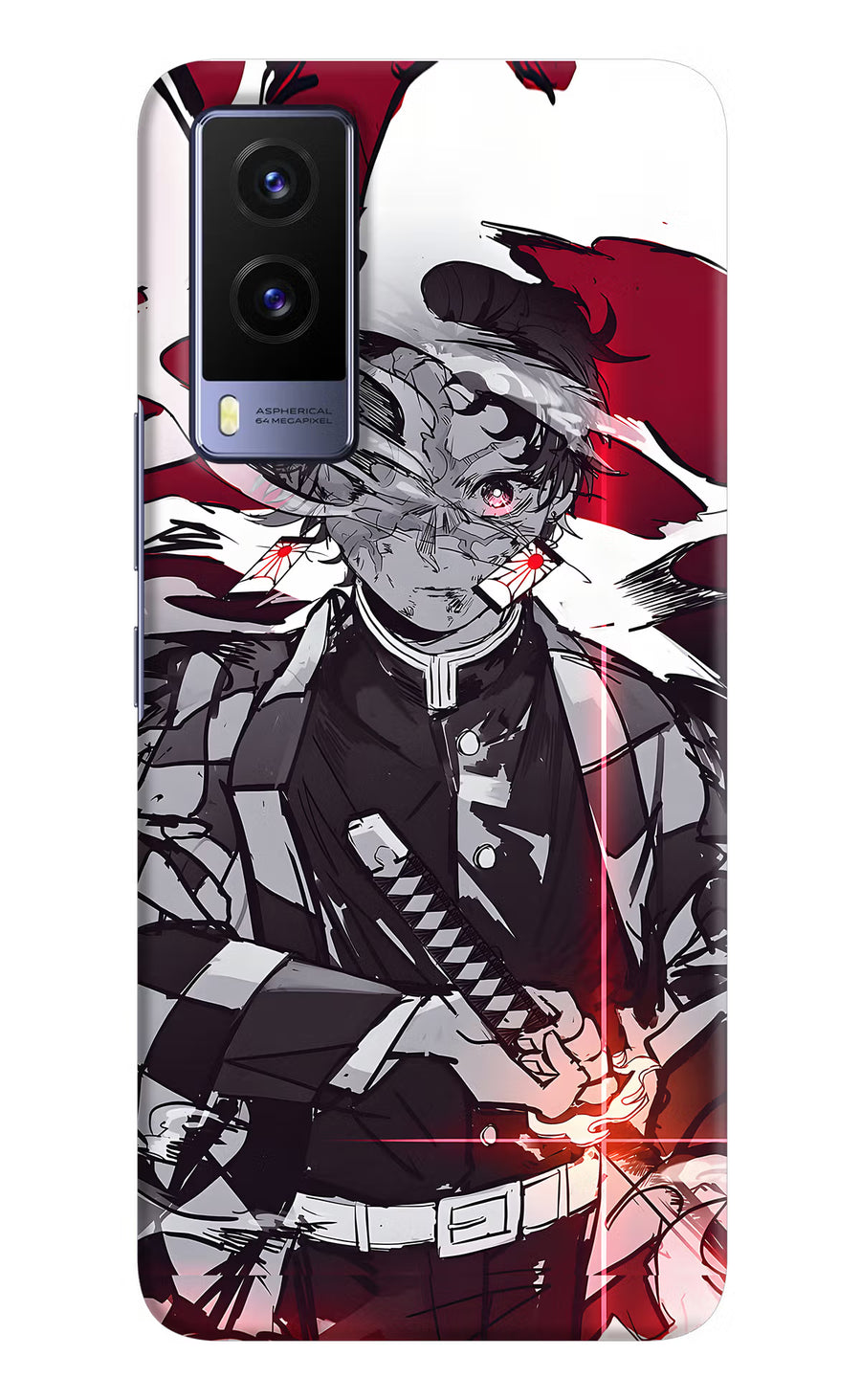 Demon Slayer Vivo V21E 5G Back Cover, Hard case