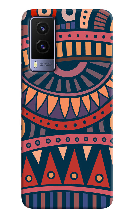 African Culture Design Vivo V21E 5G Hard Case Back Cover by Casekaro
