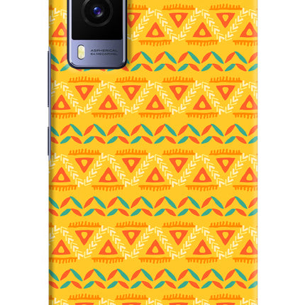 Tribal Pattern Vivo V21E 5G Hard Case Back Cover by Casekaro