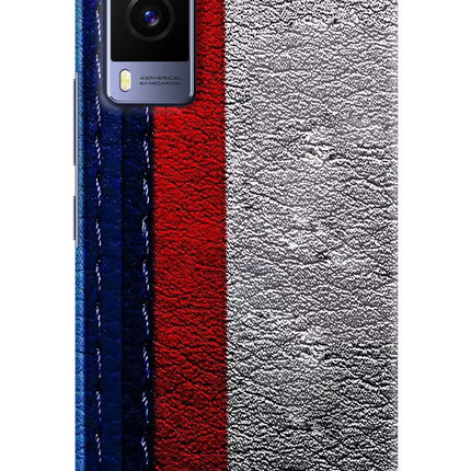 BMW Stripes Vivo V21E 5G Hard Case Back Cover by Casekaro
