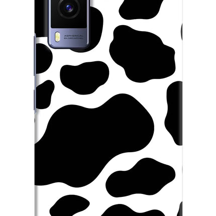 Cow Spots Vivo V21E 5G Hard Case Back Cover by Casekaro