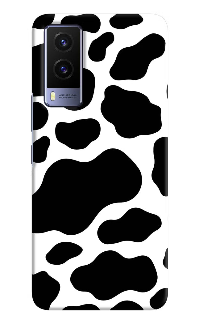 Cow Spots Vivo V21E 5G Hard Case Back Cover by Casekaro