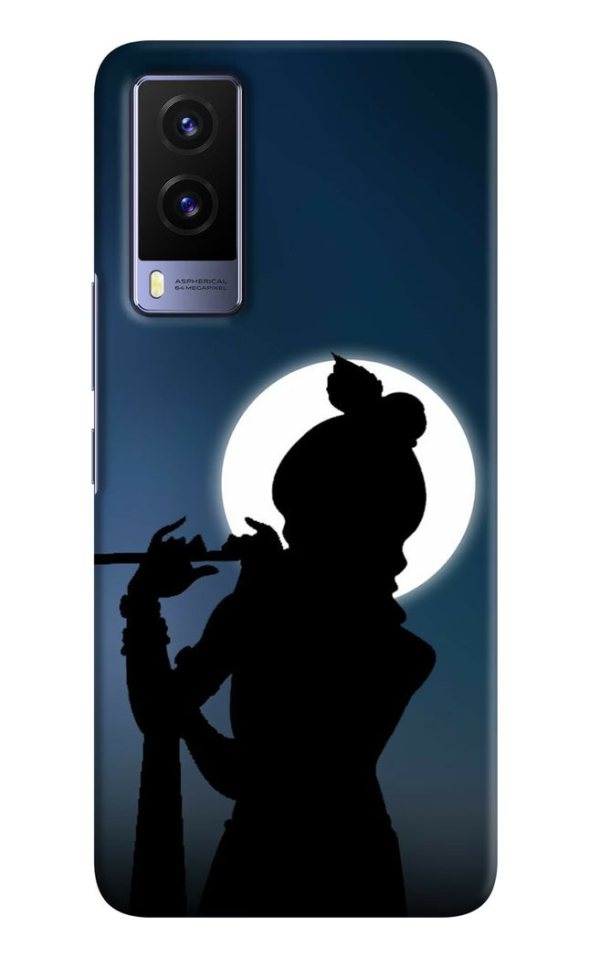 Shri Krishna Silhouette Vivo V21E 5G Hard Case Back Cover by Casekaro