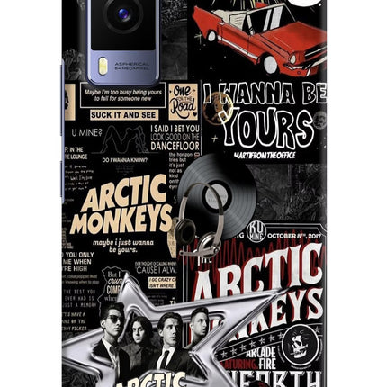 Arctic Monkeys Vivo V21E 5G Hard Case Back Cover by Casekaro