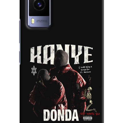 Donda Kanye West Vivo V21E 5G Hard Case Back Cover by Casekaro
