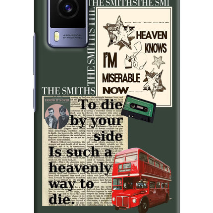 The Smiths Vivo V21E 5G Hard Case Back Cover by Casekaro