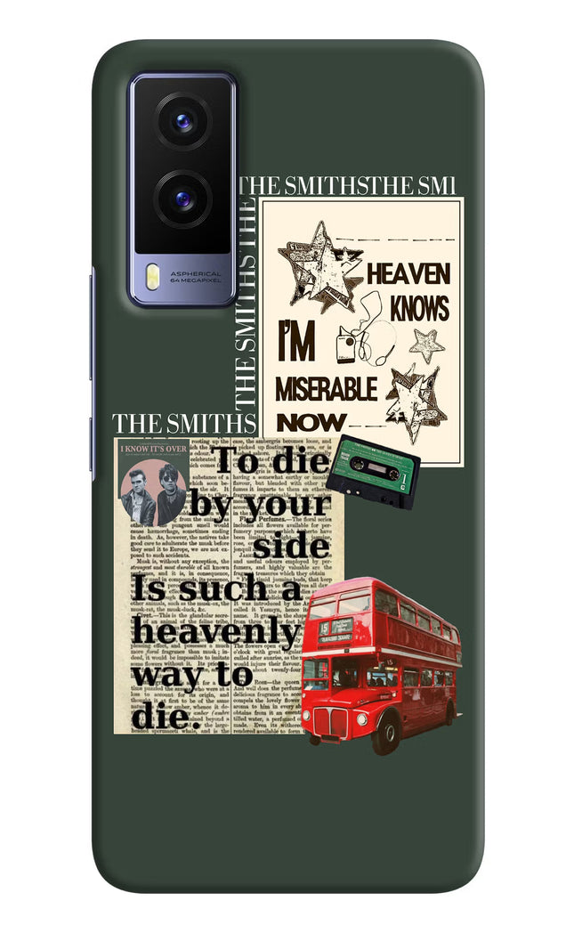 The Smiths Vivo V21E 5G Hard Case Back Cover by Casekaro