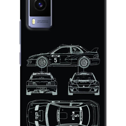 WRC'99 Vivo V21E 5G Hard Case Back Cover by Casekaro