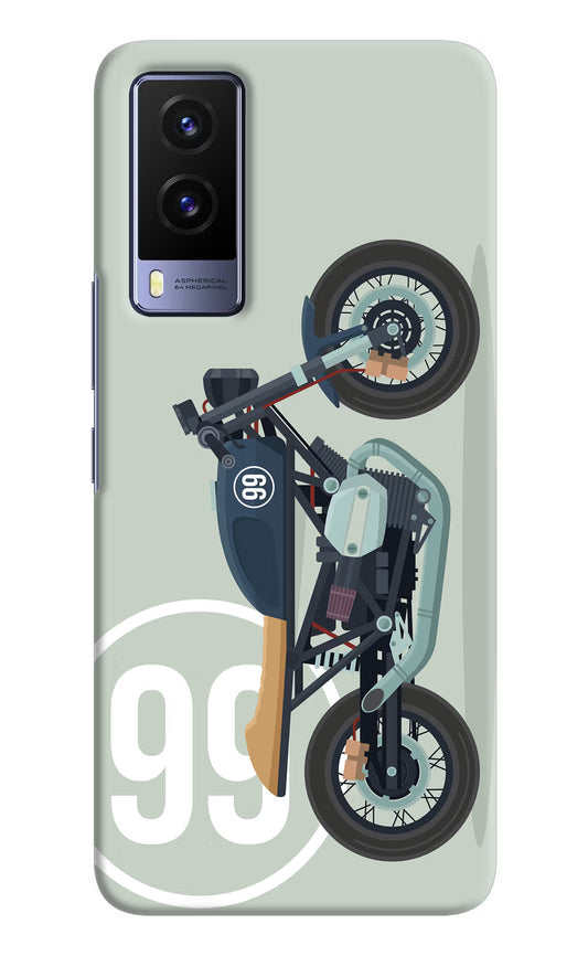 Classic Cafe Racer 99 Vivo V21E 5G Hard Case Back Cover by Casekaro