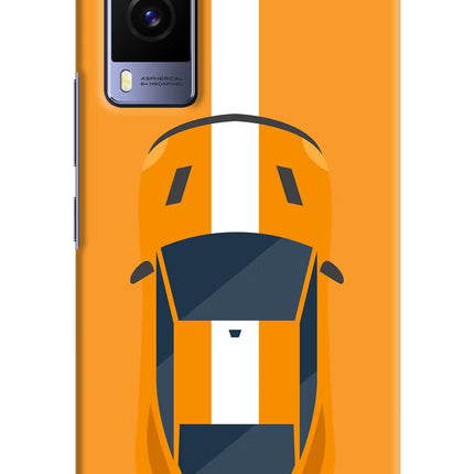 Highway Pursuit Vivo V21E 5G Hard Case Back Cover by Casekaro