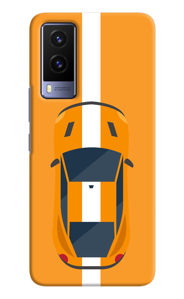 Highway Pursuit Vivo V21E 5G Hard Case Back Cover by Casekaro