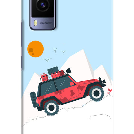 Mountain Trail Beast Vivo V21E 5G Hard Case Back Cover by Casekaro