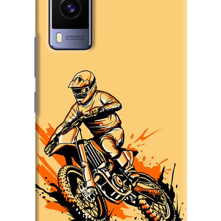 Off-Road Fury Vivo V21E 5G Hard Case Back Cover by Casekaro
