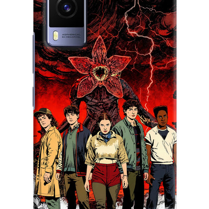 Ordinary Things Characters Vivo V21E 5G Hard Case Back Cover by Casekaro