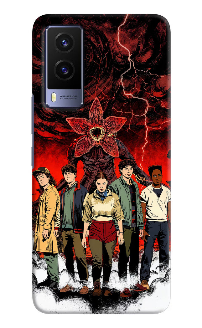 Ordinary Things Characters Vivo V21E 5G Hard Case Back Cover by Casekaro