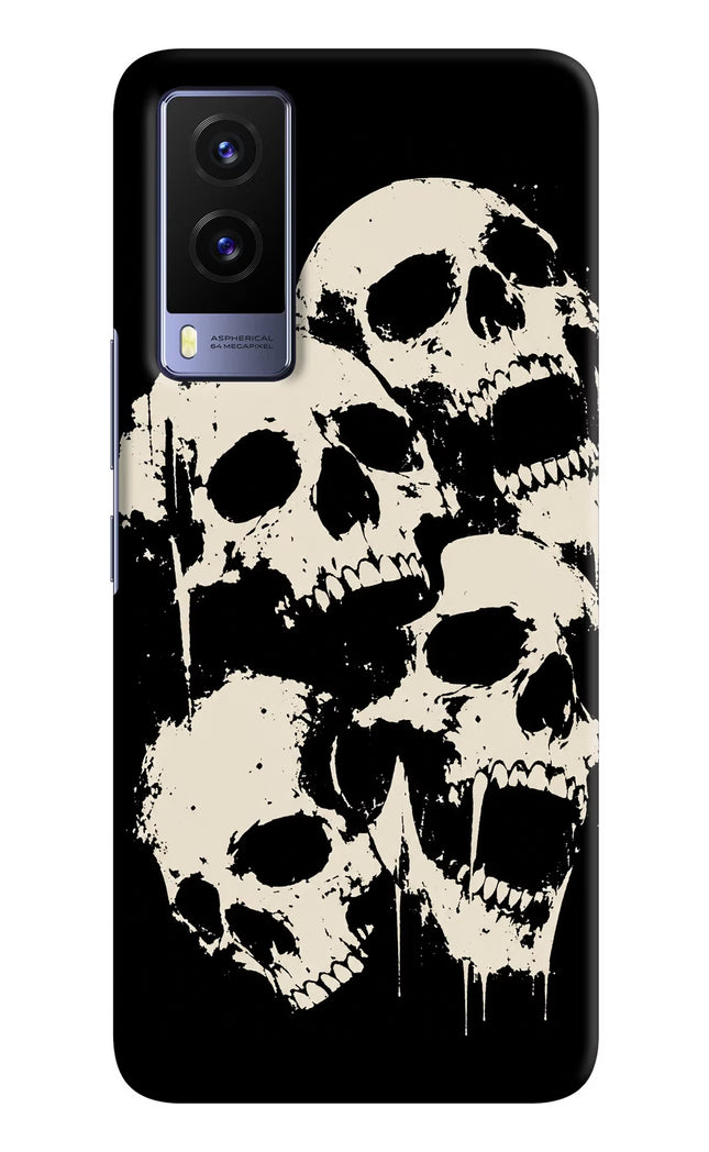 Dead Stack Vivo V21E 5G Hard Case Back Cover by Casekaro
