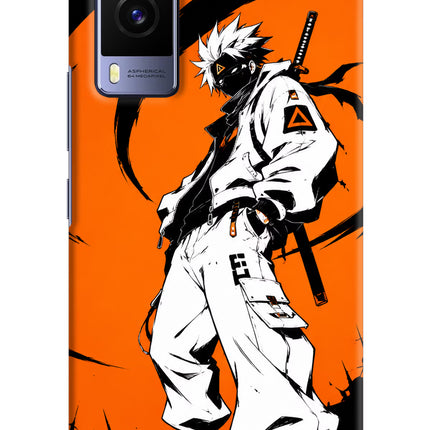 Street Samurai  Vivo V21E 5G Hard Case Back Cover by Casekaro