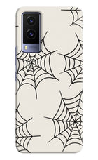 Spider Web Vivo V21E 5G Hard Case Back Cover by Casekaro