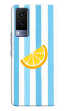 Summer Lemon Vivo V21E 5G Hard Case Back Cover by Casekaro