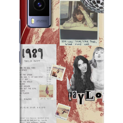 Taylor Swift Vivo V21E 5G Hard Case Back Cover by Casekaro