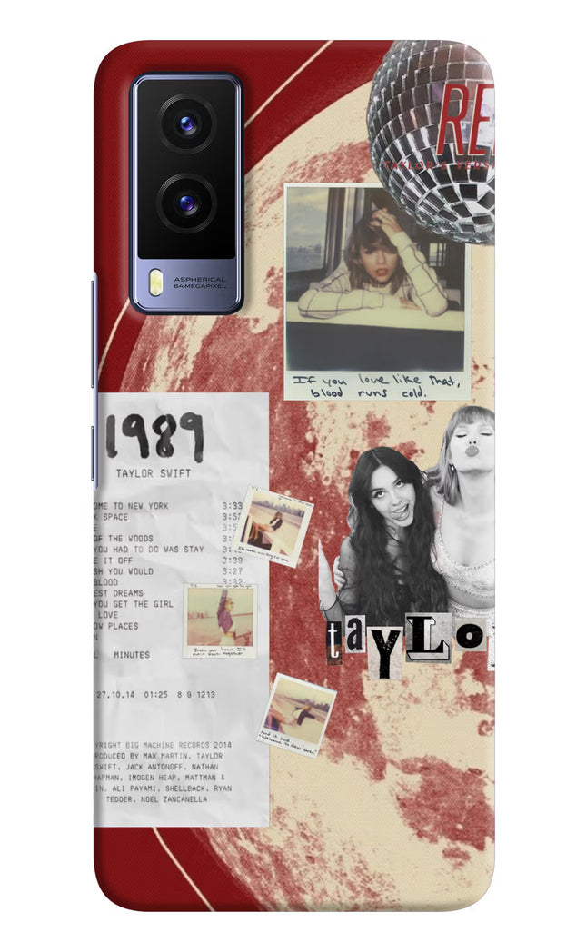 Taylor Swift Vivo V21E 5G Hard Case Back Cover by Casekaro