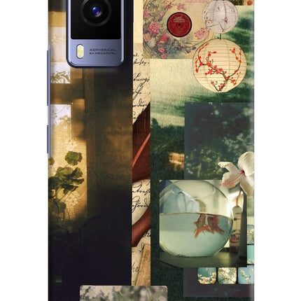 Summer Vivo V21E 5G Hard Case Back Cover by Casekaro