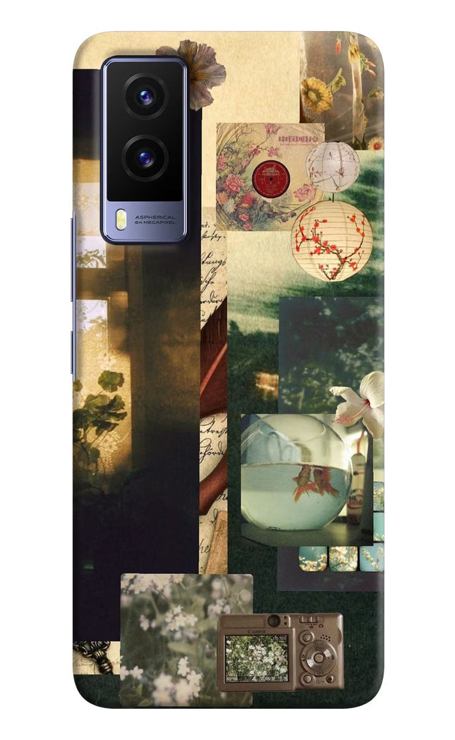 Summer Vivo V21E 5G Hard Case Back Cover by Casekaro