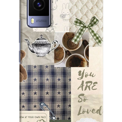 Cookie Vivo V21E 5G Hard Case Back Cover by Casekaro