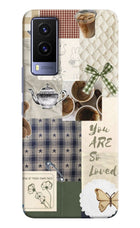 Cookie Vivo V21E 5G Hard Case Back Cover by Casekaro