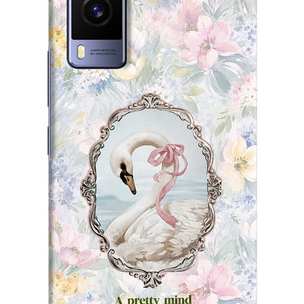 Pretty Mind Pretty Soul Vivo V21E 5G Hard Case Back Cover by Casekaro