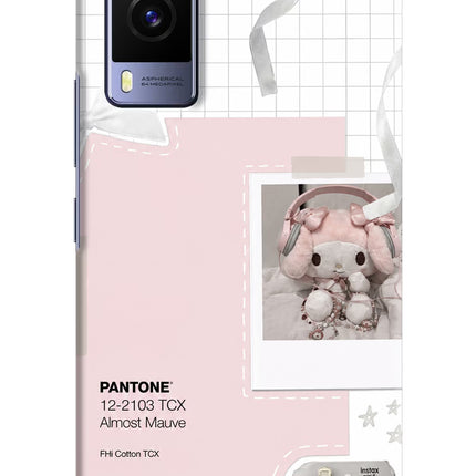 Pantone Asthetic Vivo V21E 5G Hard Case Back Cover by Casekaro