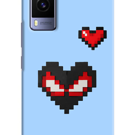 Peter Heart Vivo V21E 5G Hard Case Back Cover by Casekaro