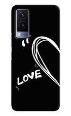Love Line Vivo V21E 5G Hard Case Back Cover by Casekaro
