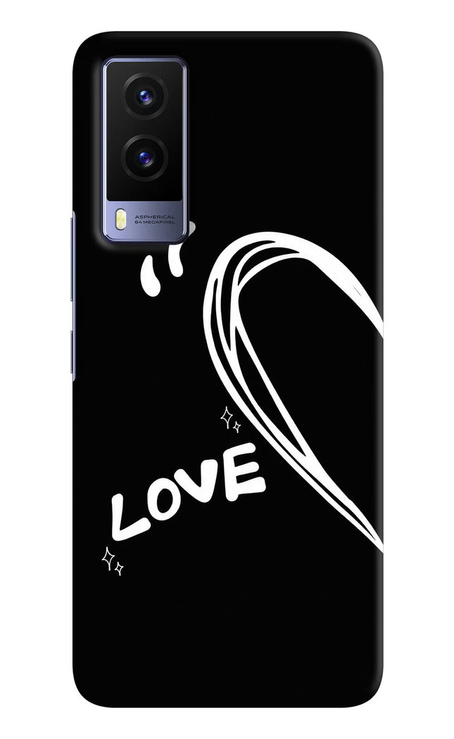 Love Line Vivo V21E 5G Hard Case Back Cover by Casekaro