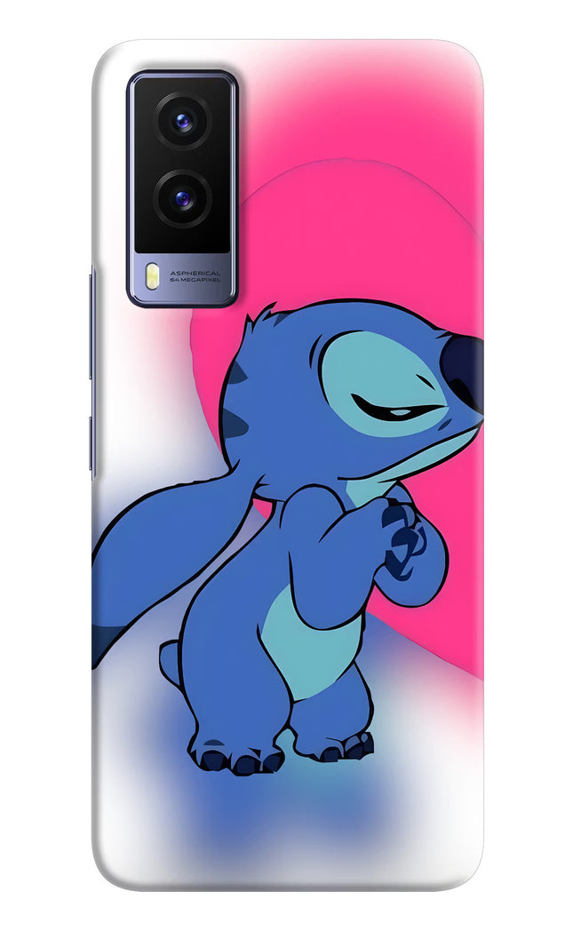 Stitch Hug Vivo V21E 5G Hard Case Back Cover by Casekaro