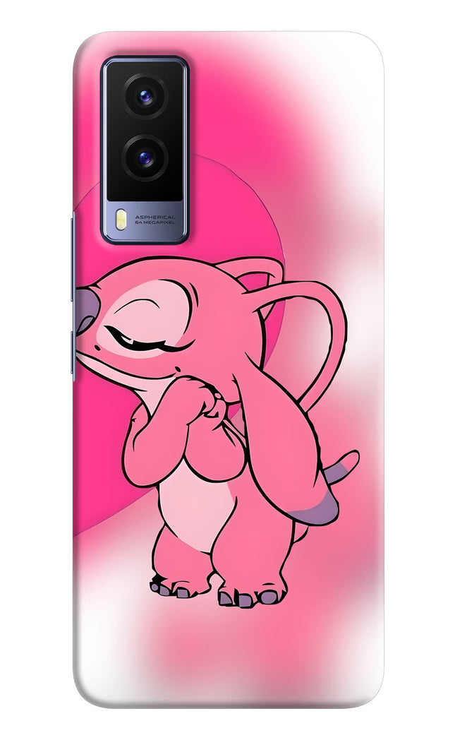Angel Hug Vivo V21E 5G Hard Case Back Cover by Casekaro