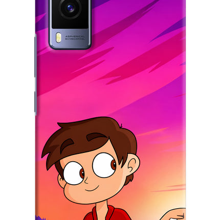 Marco Sunset Vivo V21E 5G Hard Case Back Cover by Casekaro