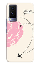 Miss Orbit Vivo V21E 5G Hard Case Back Cover by Casekaro