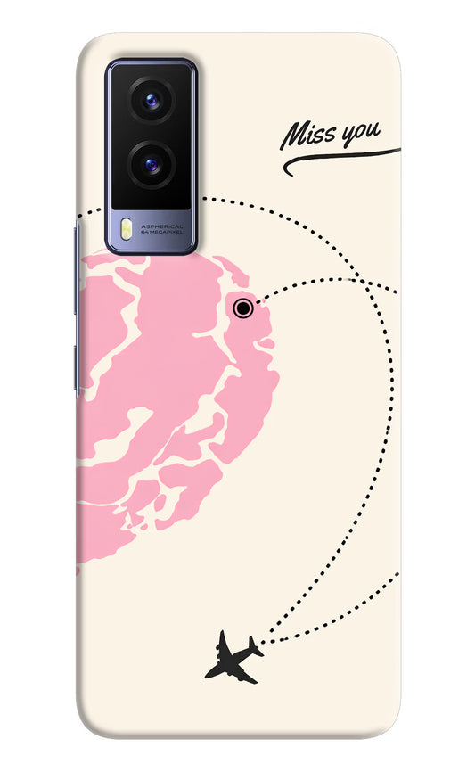 Miss Orbit Vivo V21E 5G Hard Case Back Cover by Casekaro