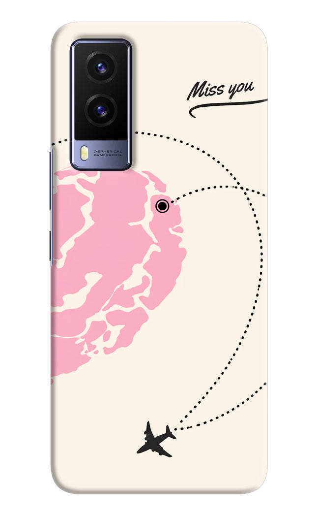 Miss Orbit Vivo V21E 5G Hard Case Back Cover by Casekaro