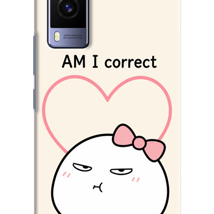 Always Right Vivo V21E 5G Hard Case Back Cover by Casekaro