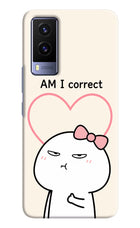 Always Right Vivo V21E 5G Hard Case Back Cover by Casekaro