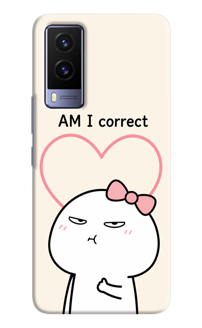 Always Right Vivo V21E 5G Hard Case Back Cover by Casekaro
