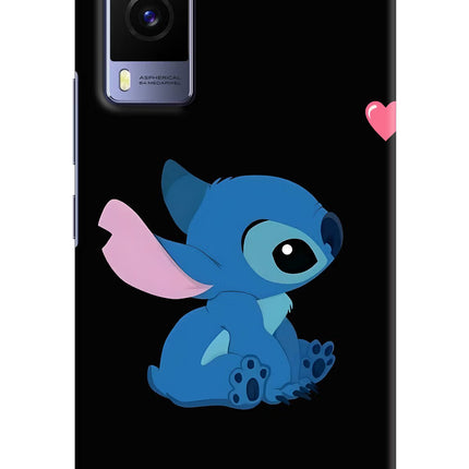 Stitch Crush Vivo V21E 5G Hard Case Back Cover by Casekaro