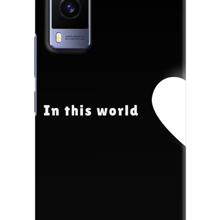 This World Vivo V21E 5G Hard Case Back Cover by Casekaro