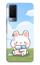 Bunny Treat Vivo V21E 5G Hard Case Back Cover by Casekaro