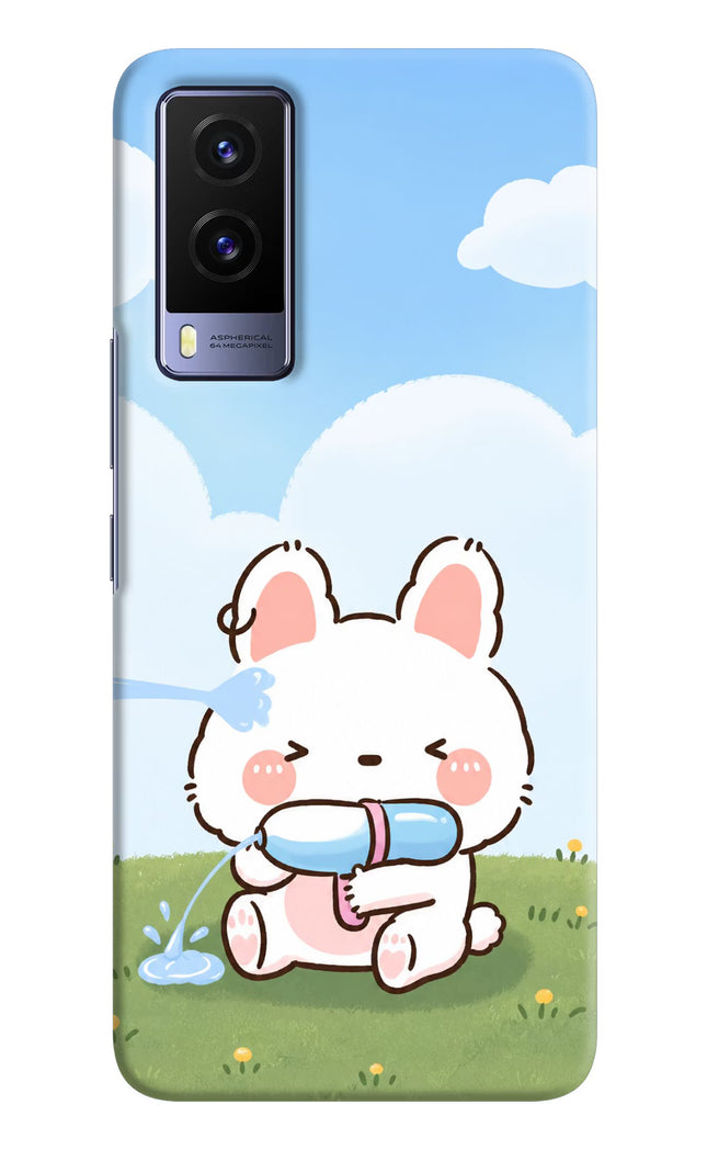 Bunny Treat Vivo V21E 5G Hard Case Back Cover by Casekaro